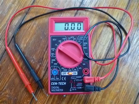 check electric box with volt meter|multimeter voltage reading.